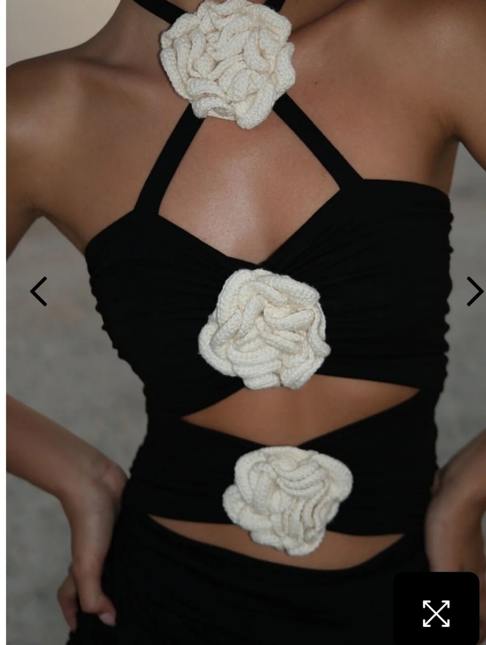 Pitusa Desert Rose Mini Dress